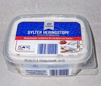 Sylter Heringstopf mit Apfel und Tomate front packaging