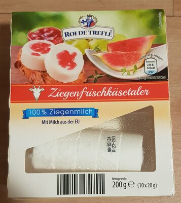 Ziegenfrischkäsetaler front packaging