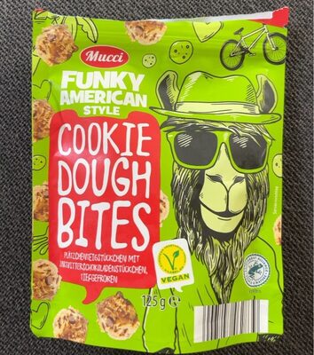 Cookie dough bites front packaging