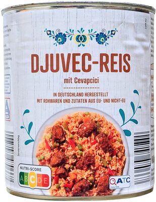 Djuvec-Reis mit Cevapcici