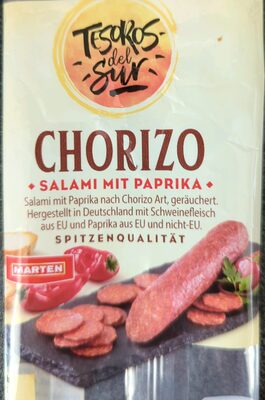 Chorizo front packaging