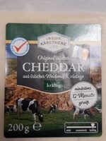 ALDI KÄSE Irischer Cheddar-Stück 200g 2.49€ 1kg 12.45€