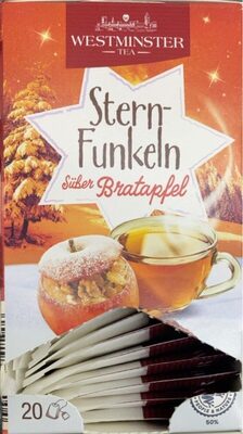 Stern-Funkeln süßer Bratapfel front packaging