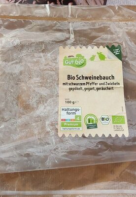 Bio Schweinebauch front packaging