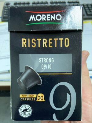 Capsule café front packaging