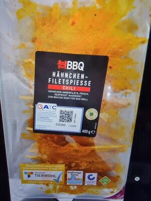 Hähnchen Filetspiesse Chili