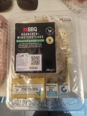 Hähnchen Minutensteaks Kräuter Knoblauch