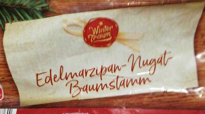 Edelmarzipan-Nugat-Baumstamm