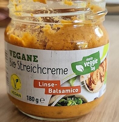 Vegane Bio Streichcreme Linse-Balsamico
