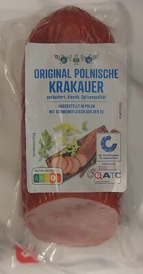 Original Polnische Krakauer, geräuchert, klassik