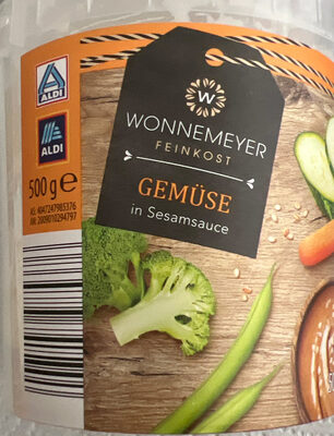 Gemüse in Sesamsauce