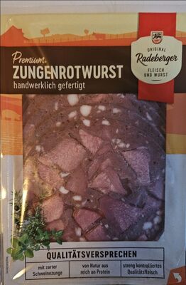 Zungenrotwurst