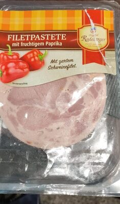 Fleischpastete mit fruchtigen Paprika