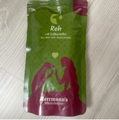 Reh mit Süßkartoffel