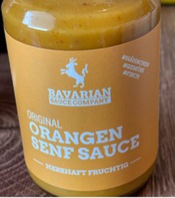 Orangen Senf Sauce