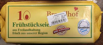 Frühstückseier front packaging