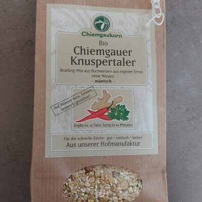 Chiemgauer Knuspertaler asiatisch