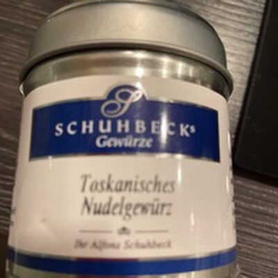 Toskanisches Nudelgewürz front packaging