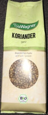 Koriander ganz