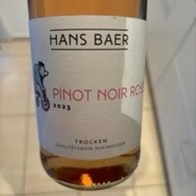 Pinot Noir Rosé front packaging