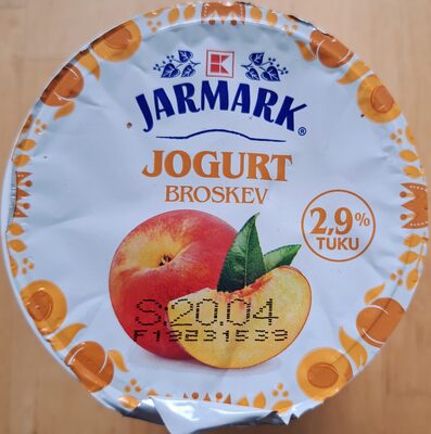 Jogurt broskev