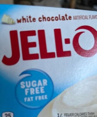 White chocolate pudding