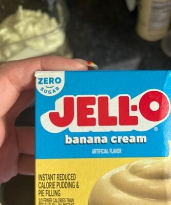 Banana Cream Zero Sugar Pudding Mix