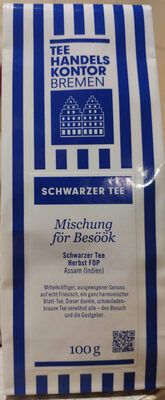 Schwarzer Tee: Mischung för Besöök front packaging