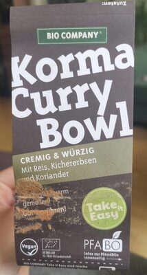 Korma Curry Bowl