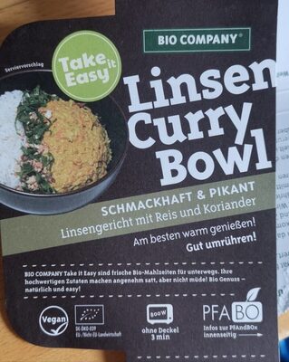 Linsen Curry Bowl