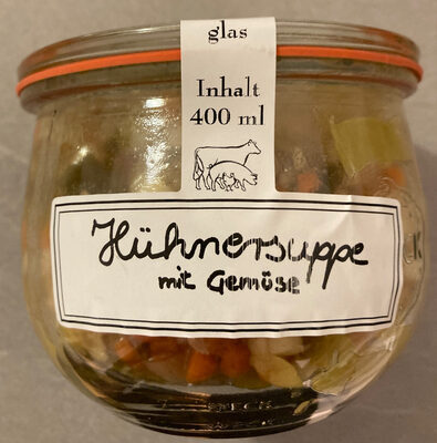 Hühnersuppe mit Gemüse