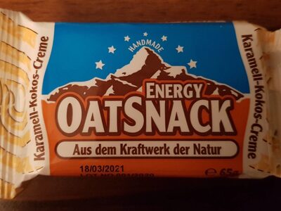 Barre ENERGY OATSNACK Karamell-Kokos-Creme