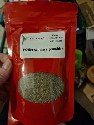 schwarzer Pfeffer gemahlen