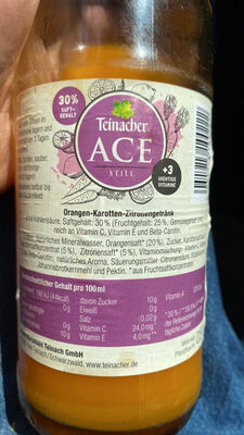 Unknown ingredients label