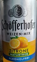 Schöfferhofer Weizenmix Zitrone Alkoholfrei
