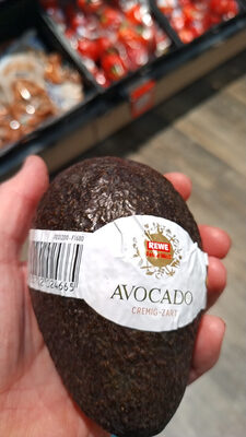 Avocado ingredients label