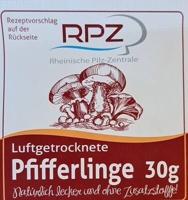 Pfifferlinge getrocknete