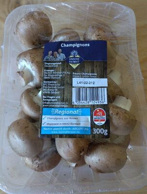 Braune Champignons