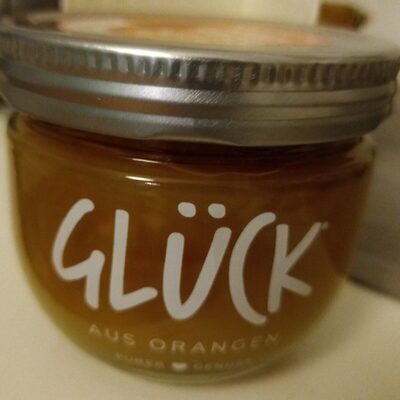 Glück Orangen Fruchtaufstrich