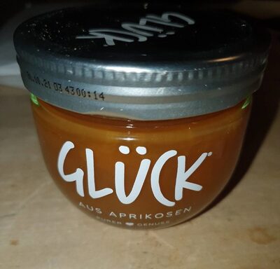 Glück Aprikosen Fruchtaufstrich  4054600821011
