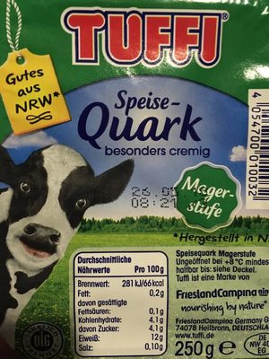 Quark Magerstufe front packaging