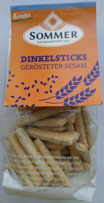 Dinkelsticks Gerösteter Sesam
