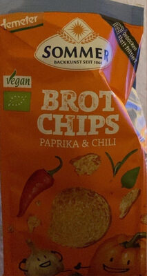 Brot Chips Paprika