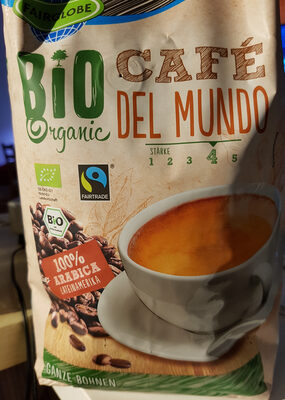 Kaffeebohnen Café del mundo