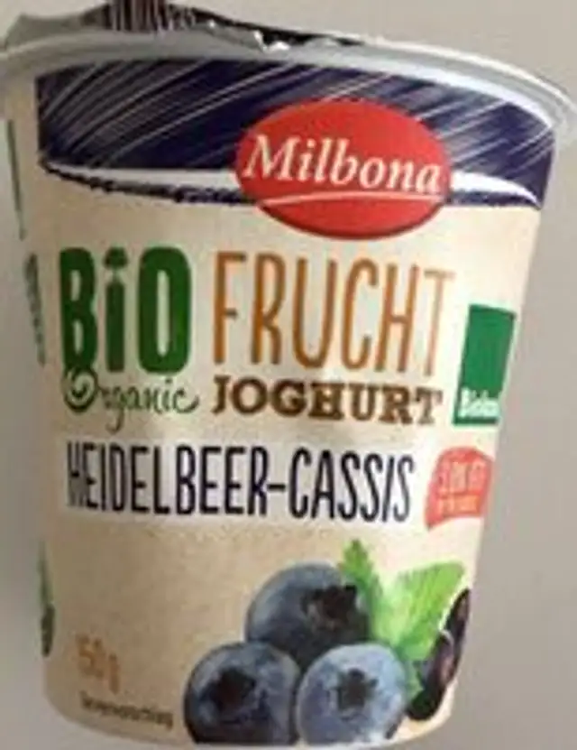 Bio Frucht Joghurt Heidelbeere-Cassis