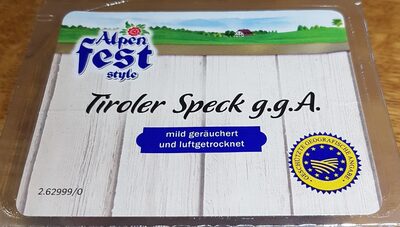 Tiroler Speck g.g.A front packaging