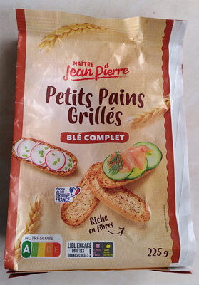 Petit Pains Grillés Blé complet