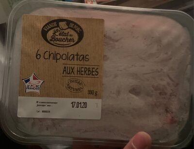 6 chipolatas aux herbes