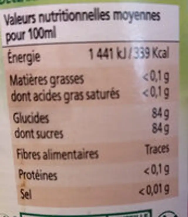 Sirop de fraise bio