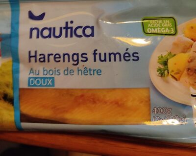 Harengs fumés front packaging